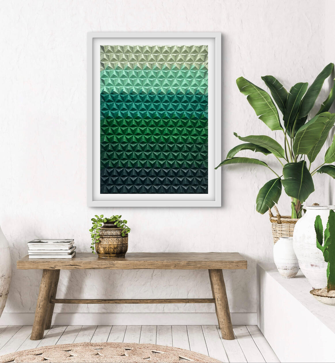 &quot;Monteverde&quot; A tribute to the lush cloud forests of Monteverde—this piece captures the mist, movement, and magic of nature in constant transformation